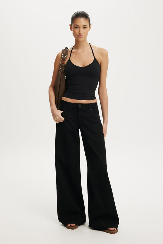 Low Rise Wide Jean