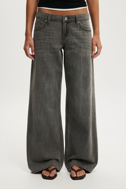 Low Rise Wide Jean