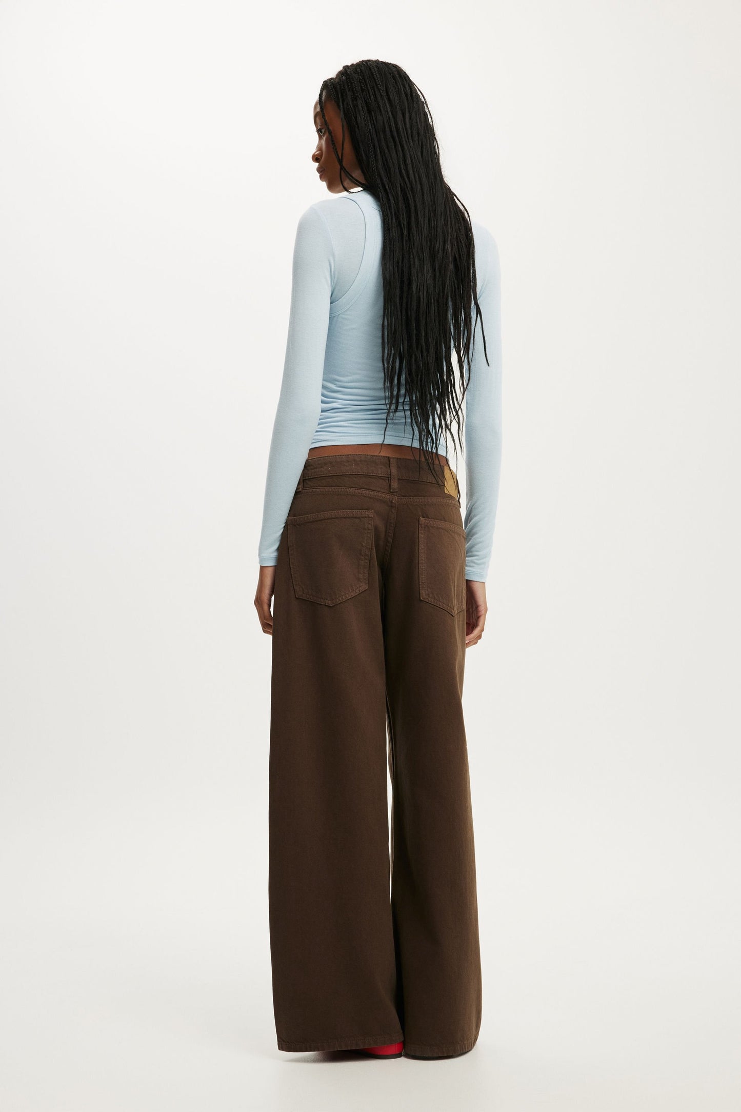Low Rise Wide Jean