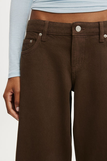 Low Rise Wide Jean
