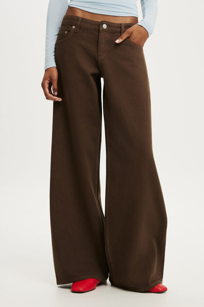 Low Rise Wide Jean