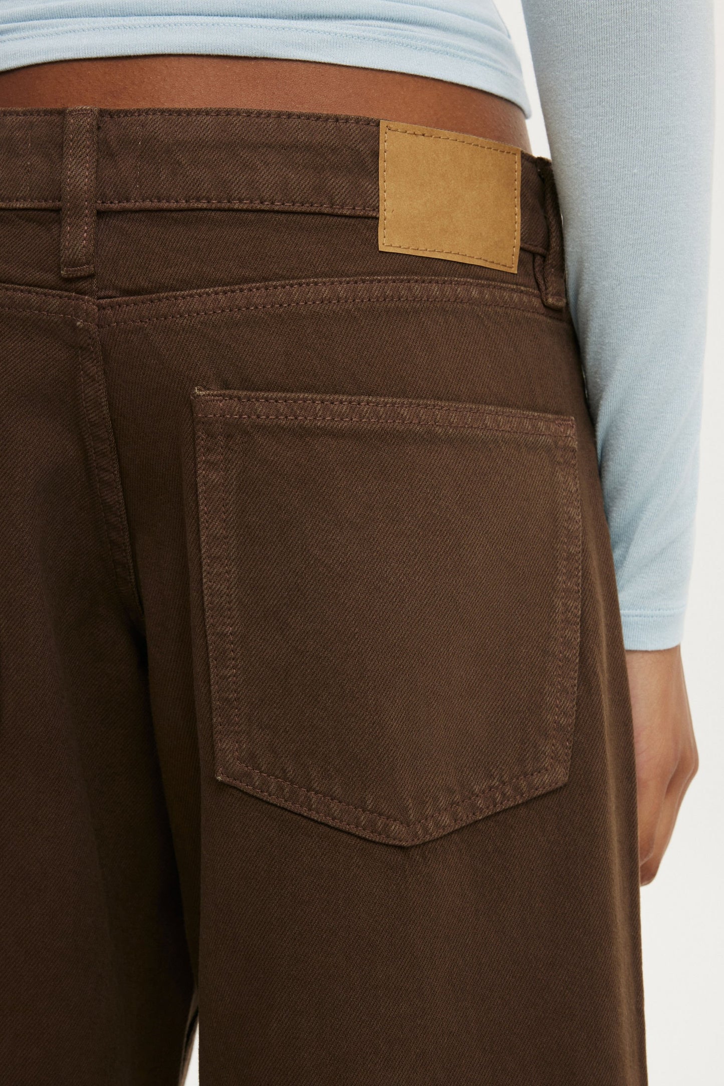 Low Rise Wide Jean