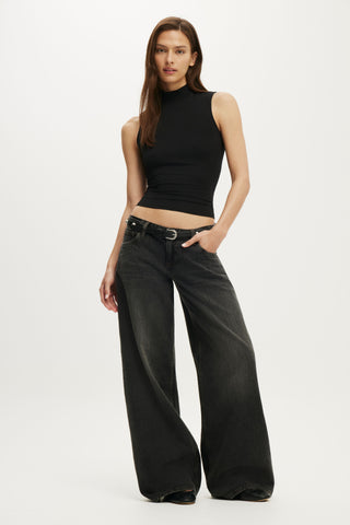 Low Rise Wide Jean
