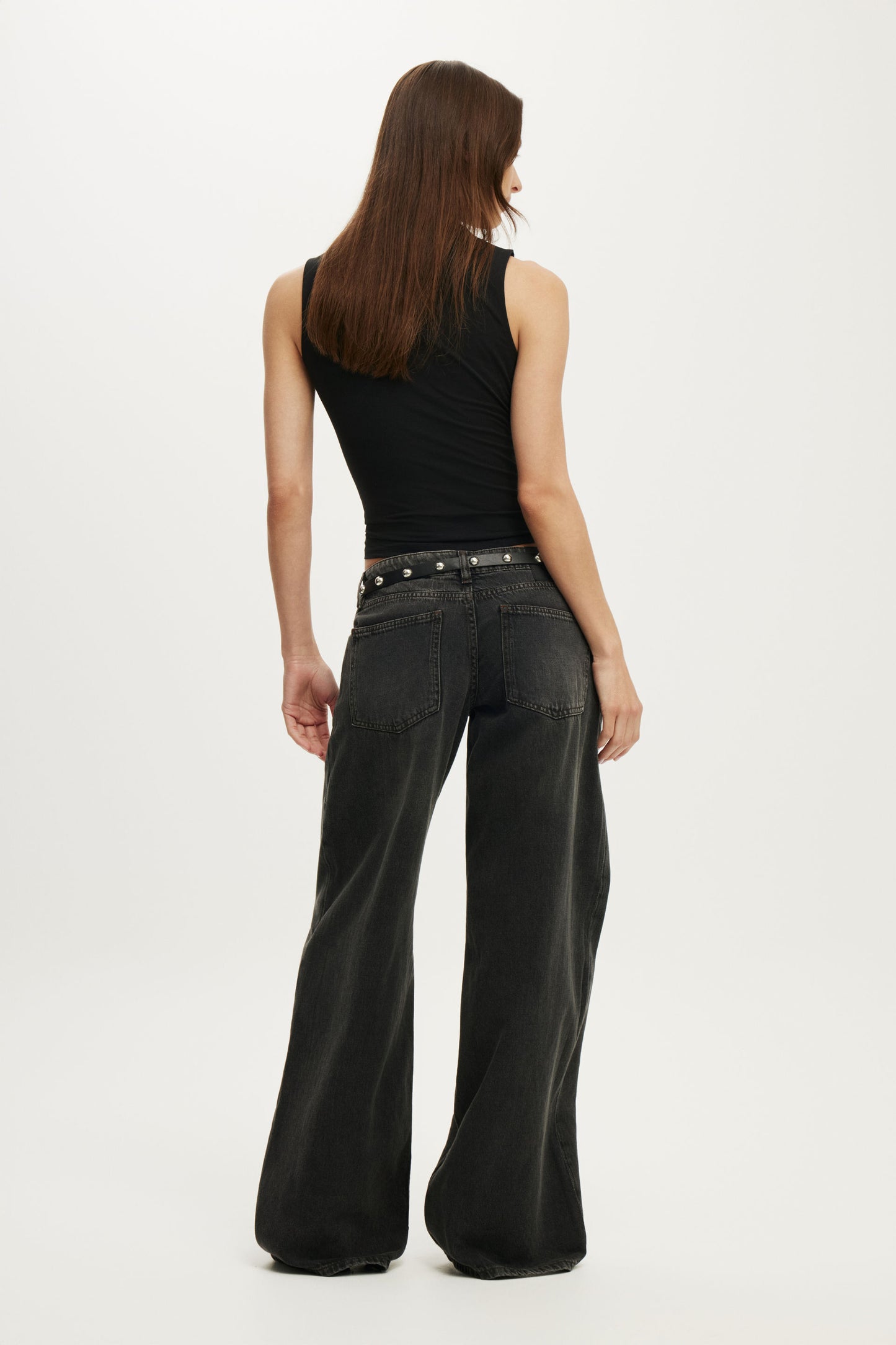 Low Rise Wide Jean