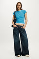 Low Rise Wide Jean