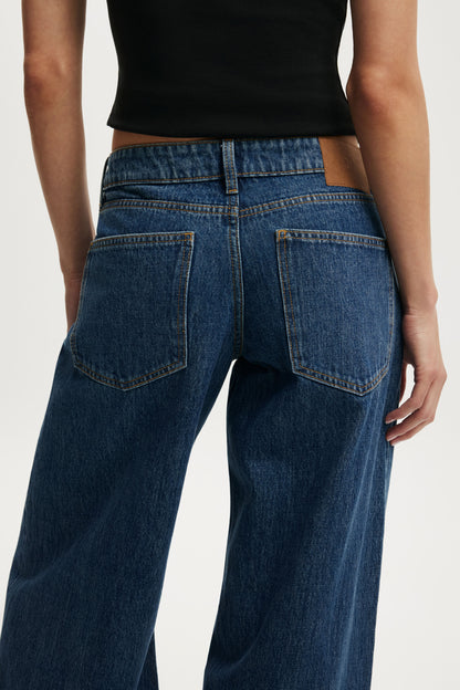 Low Rise Wide Jean