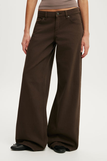 Low Rise Wide Jean