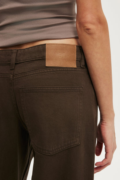 Low Rise Wide Jean