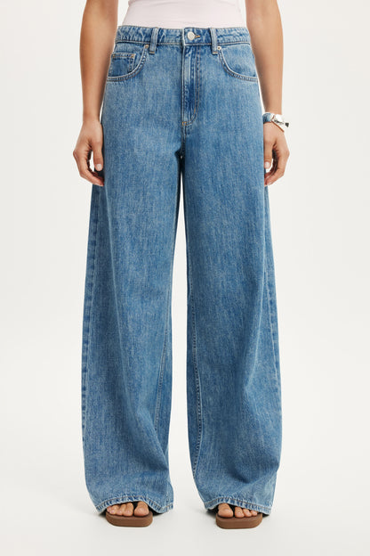 High Rise Wide Jean