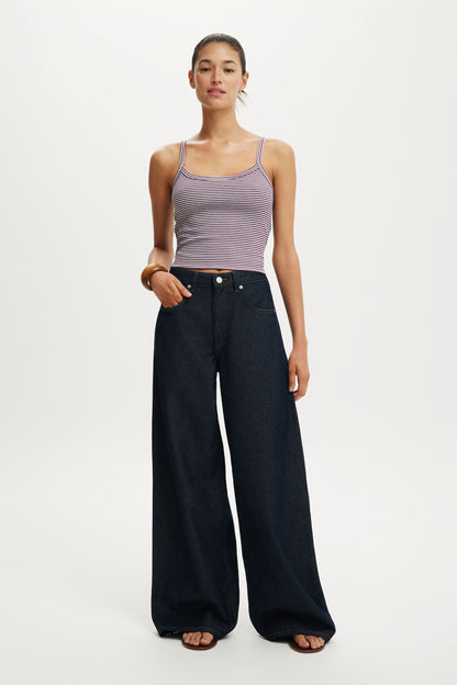 High Rise Wide Jean