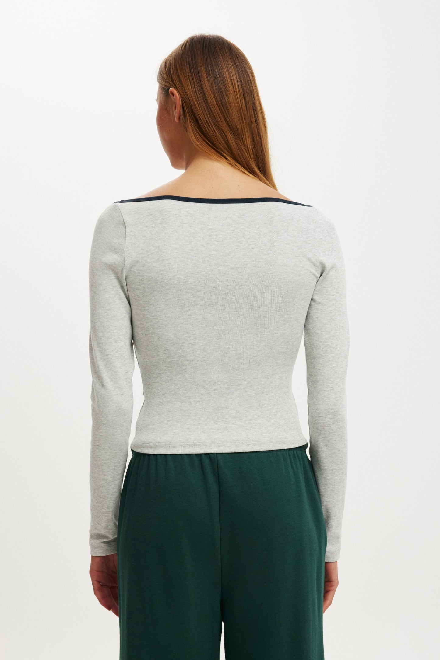 The Ls Off Shoulder Graphic Tee