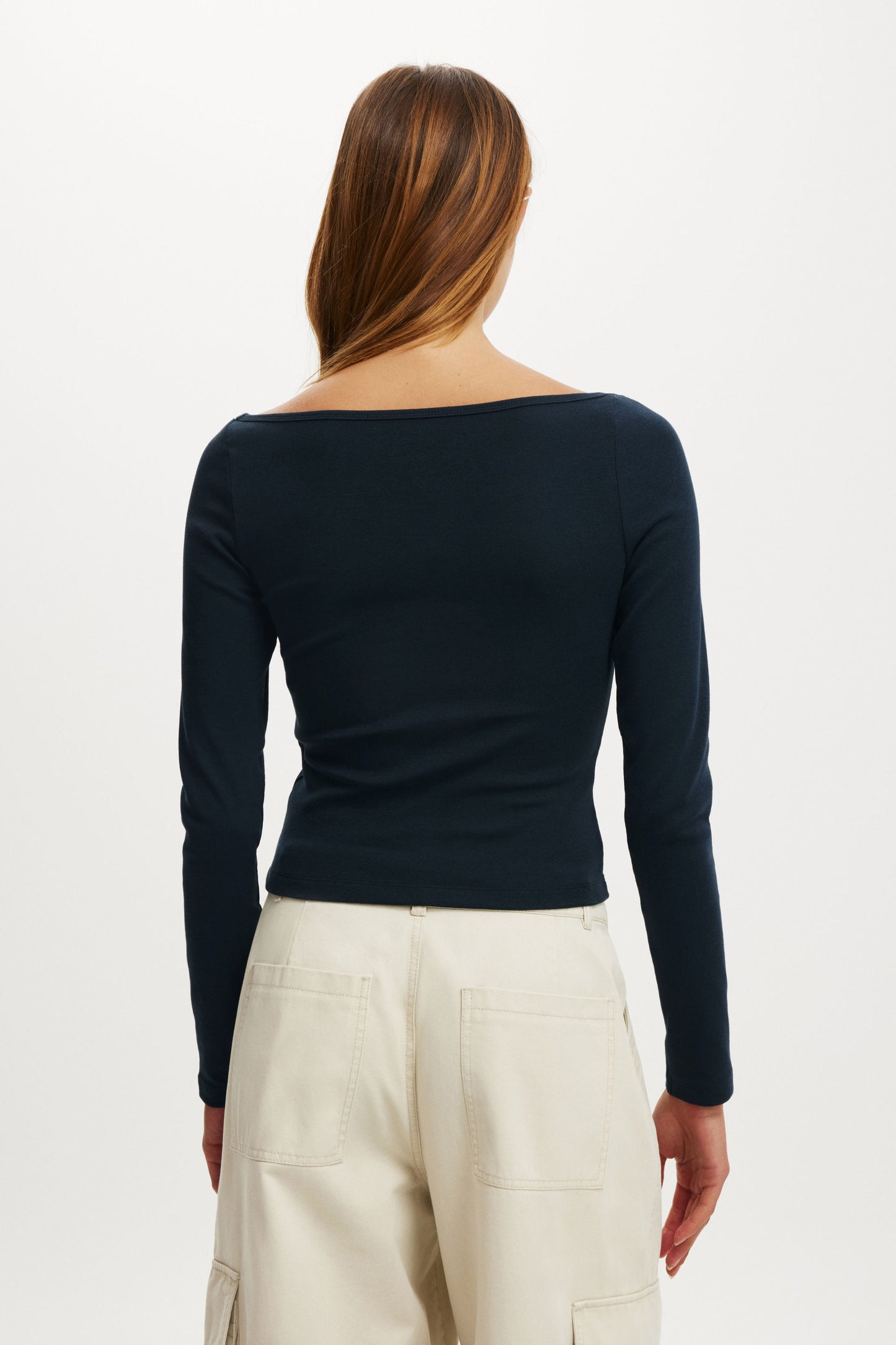 The Ls Off Shoulder Graphic Tee