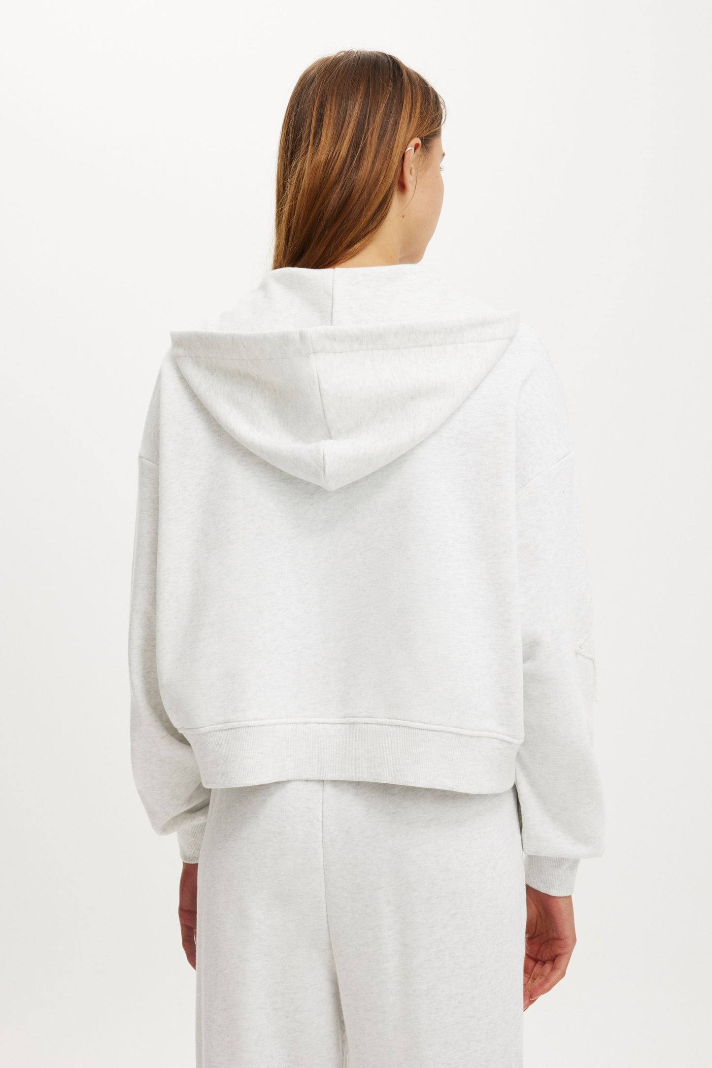 Oversized Zip Through Hoodie
