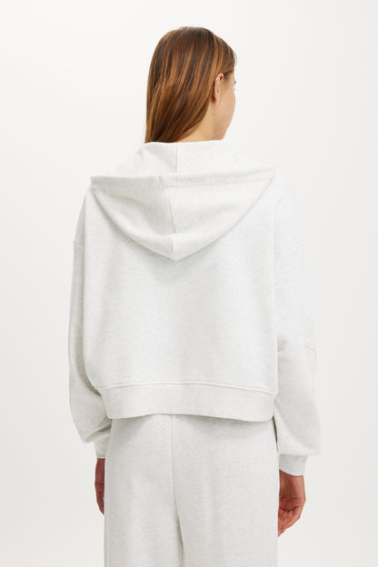 Oversized Zip Through Hoodie