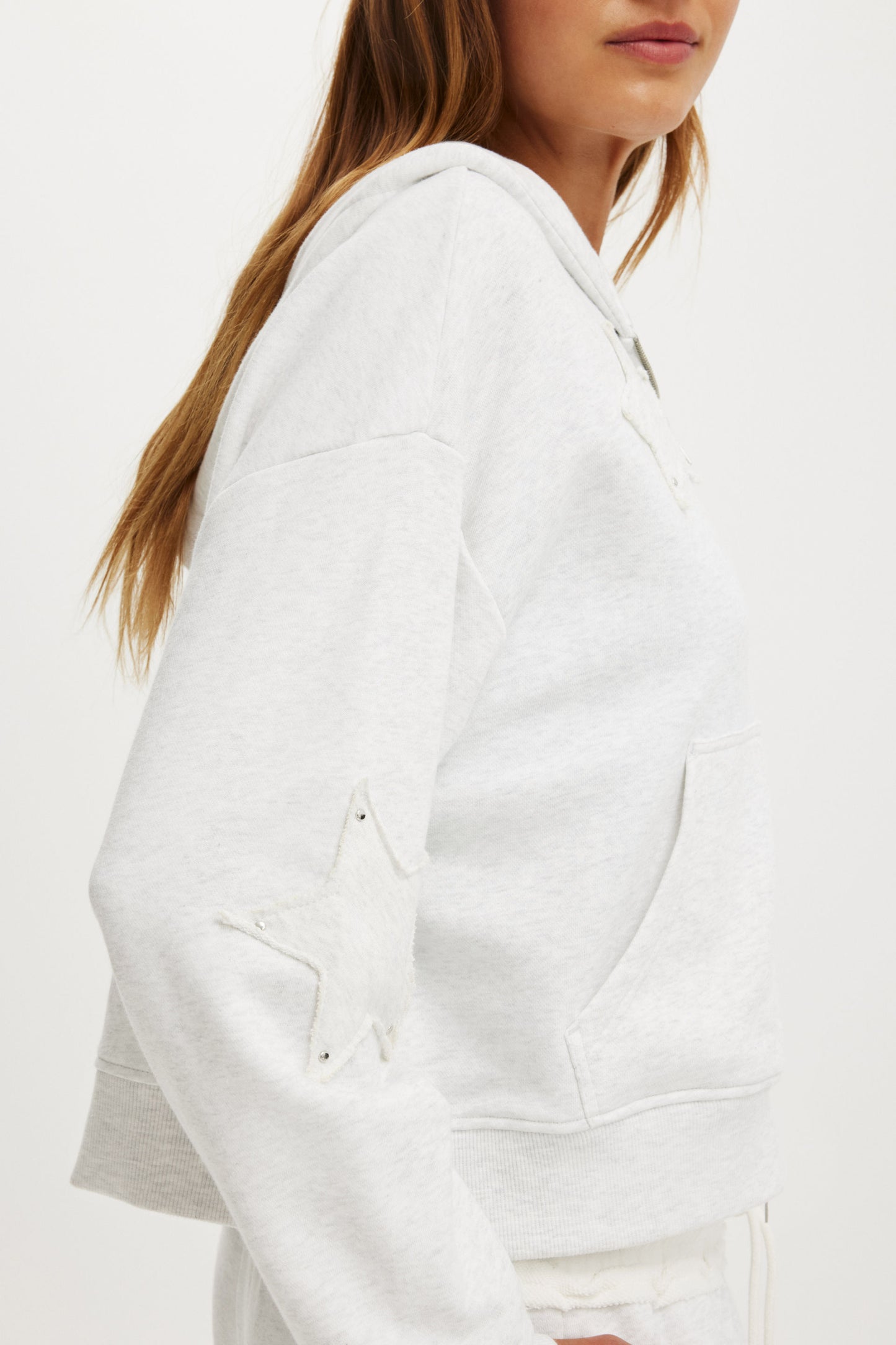 Oversized Zip Through Hoodie