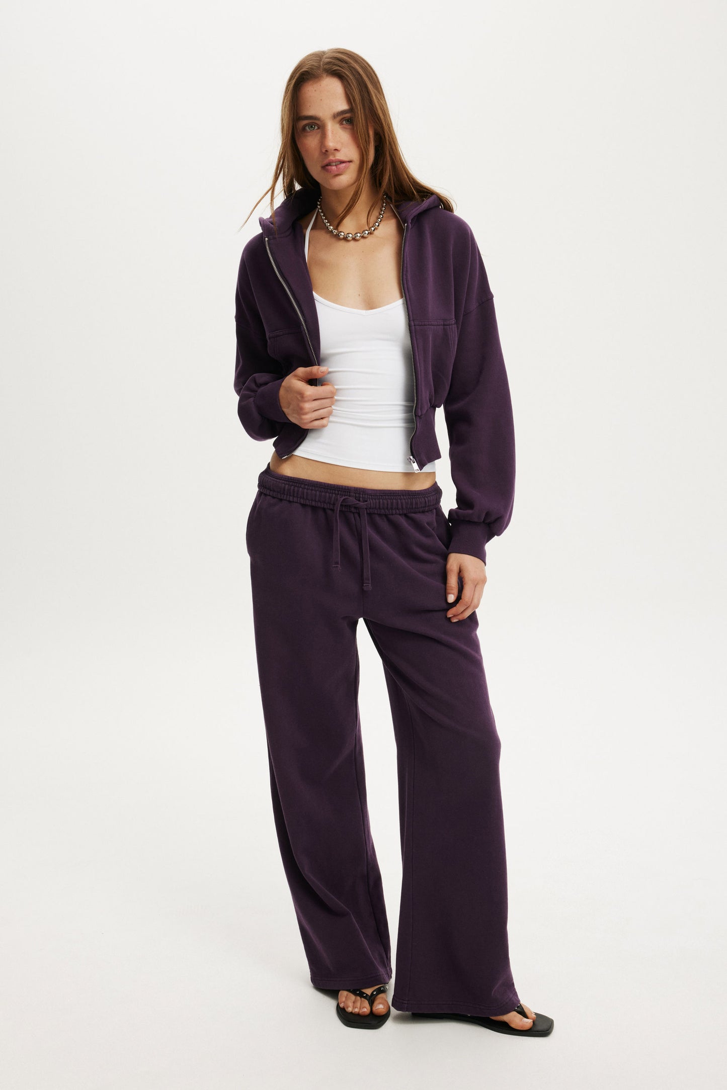 Oversized Zip Through Hoodie