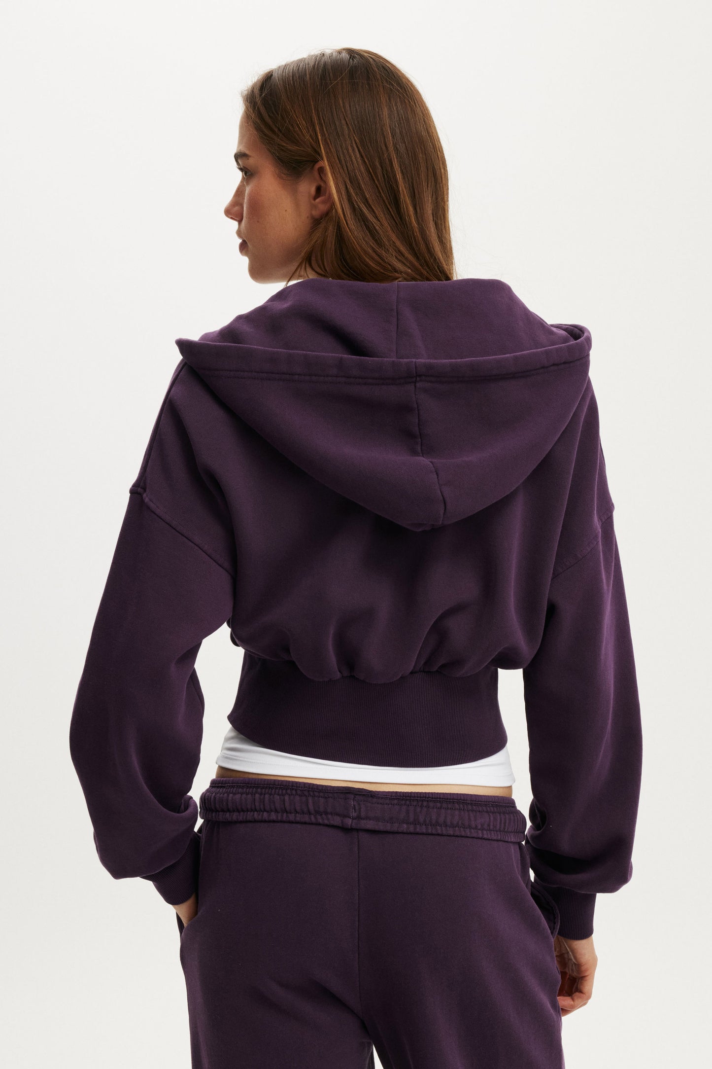 Oversized Zip Through Hoodie