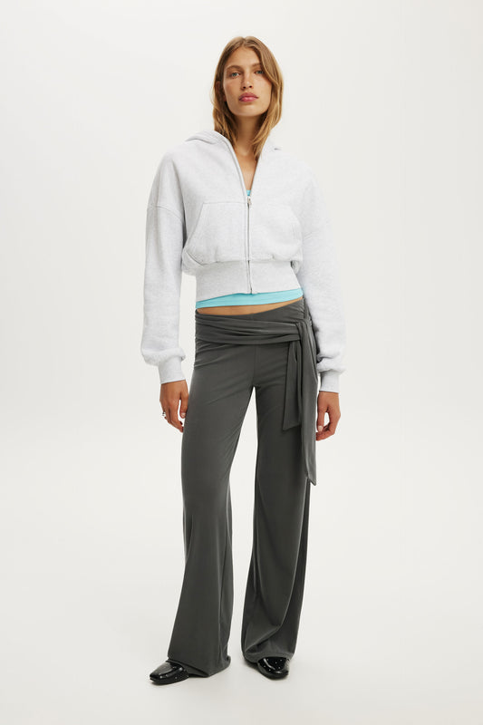 Oversized Zip Through Hoodie
