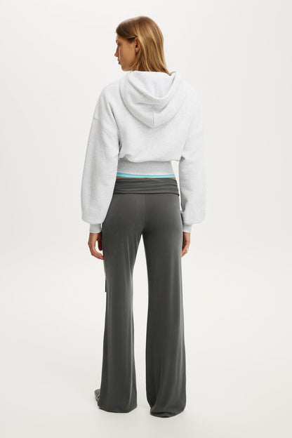 Oversized Zip Through Hoodie