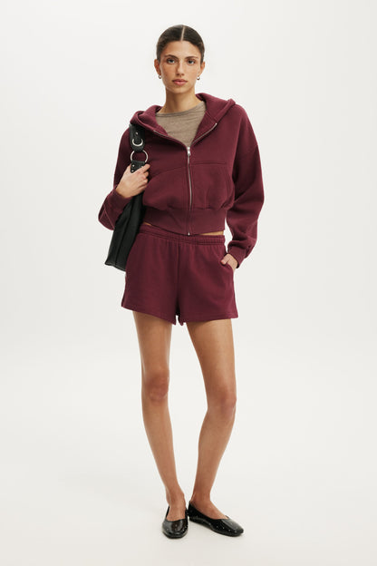 Oversized Zip Through Hoodie