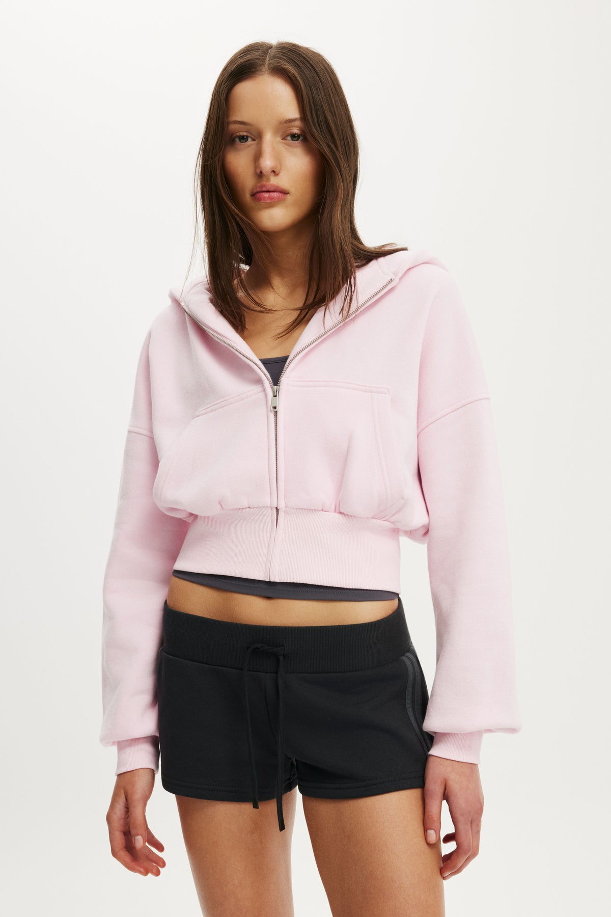 Oversized Zip Through Hoodie