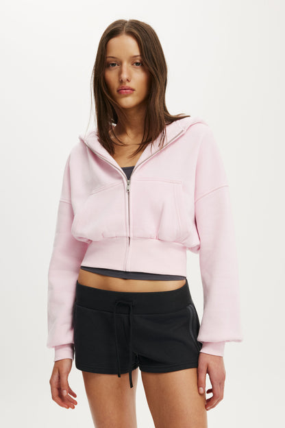 Oversized Zip Through Hoodie