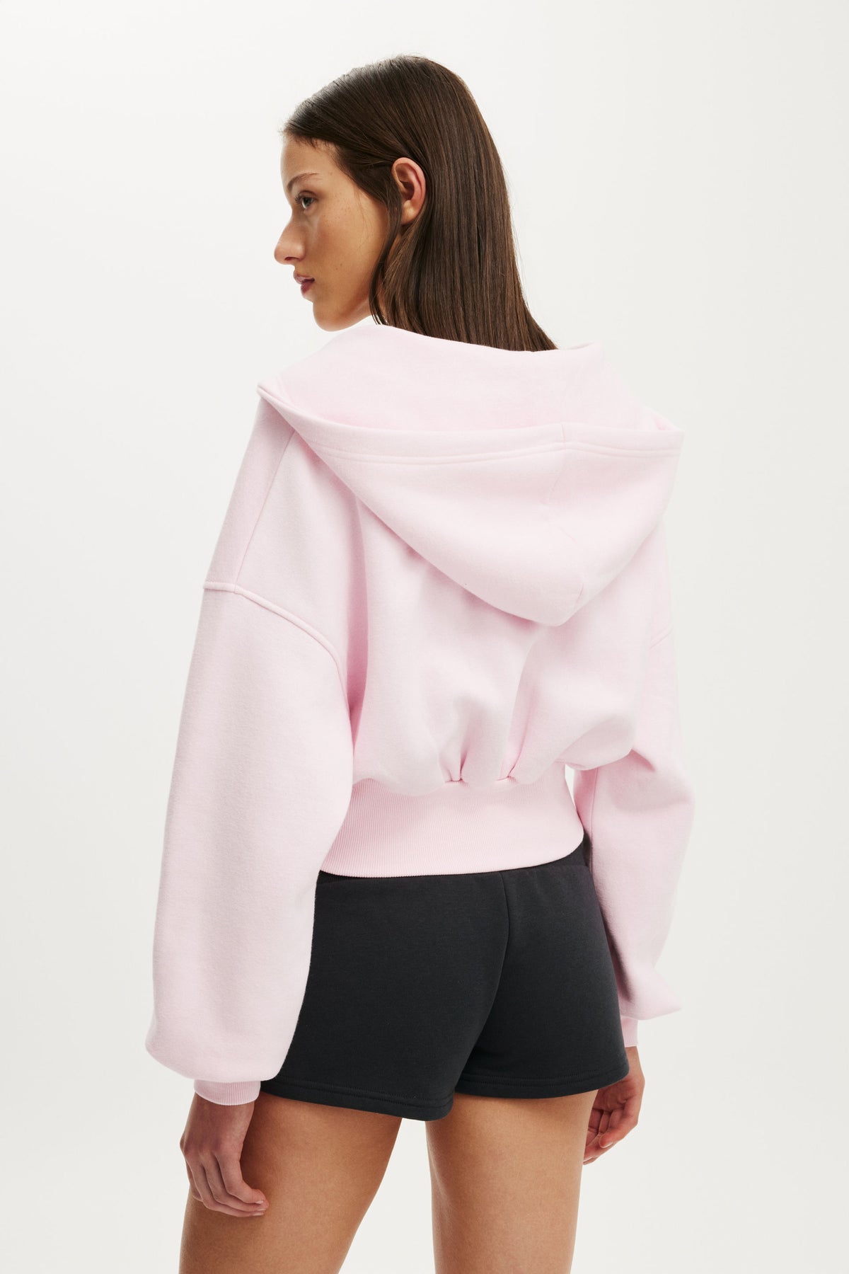 Oversized Zip Through Hoodie