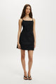Seam Detailed Mini Dress