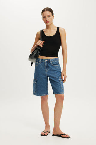 Baggy Denim Short