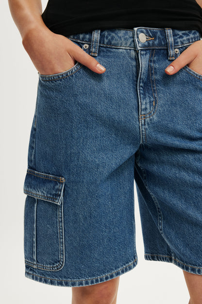 Baggy Denim Short