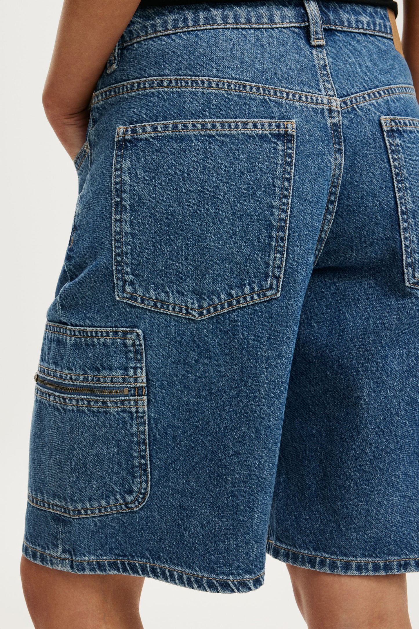 Baggy Denim Short