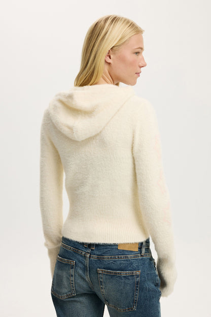 Miffy Fluffy Knit Hoodie