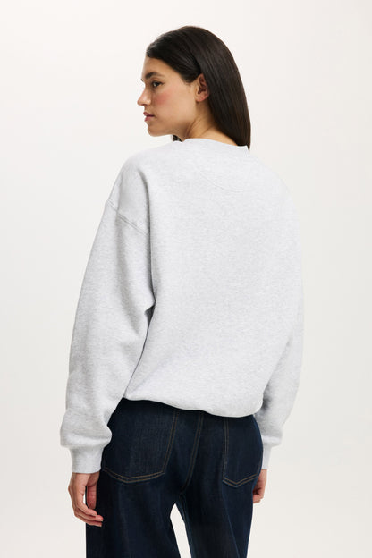 Oversized Fleece Sweatshirt