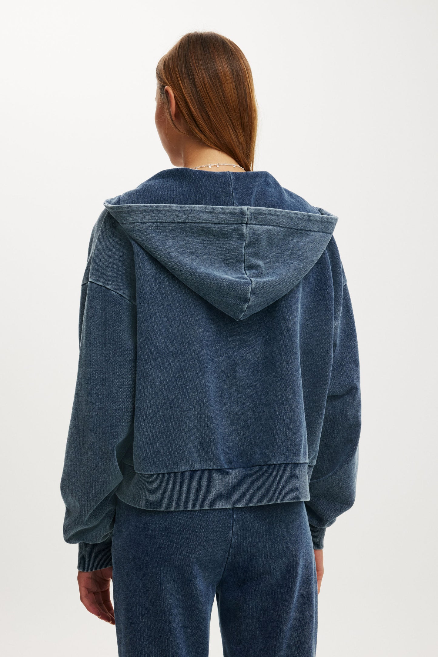 Oversized Zip Through Hoodie