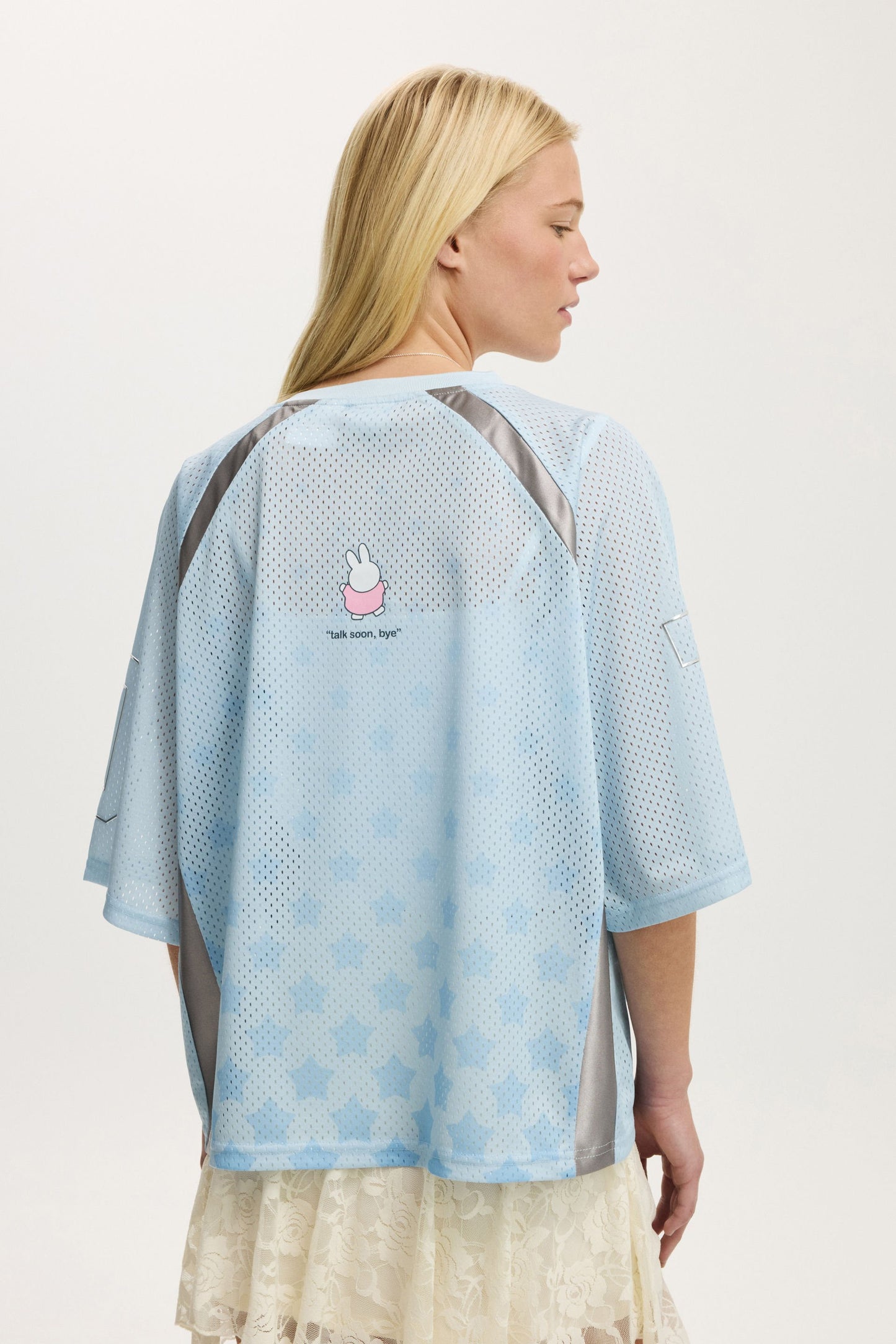 Miffy V Neck Cropped Graphic Tee