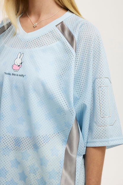 Miffy V Neck Cropped Graphic Tee