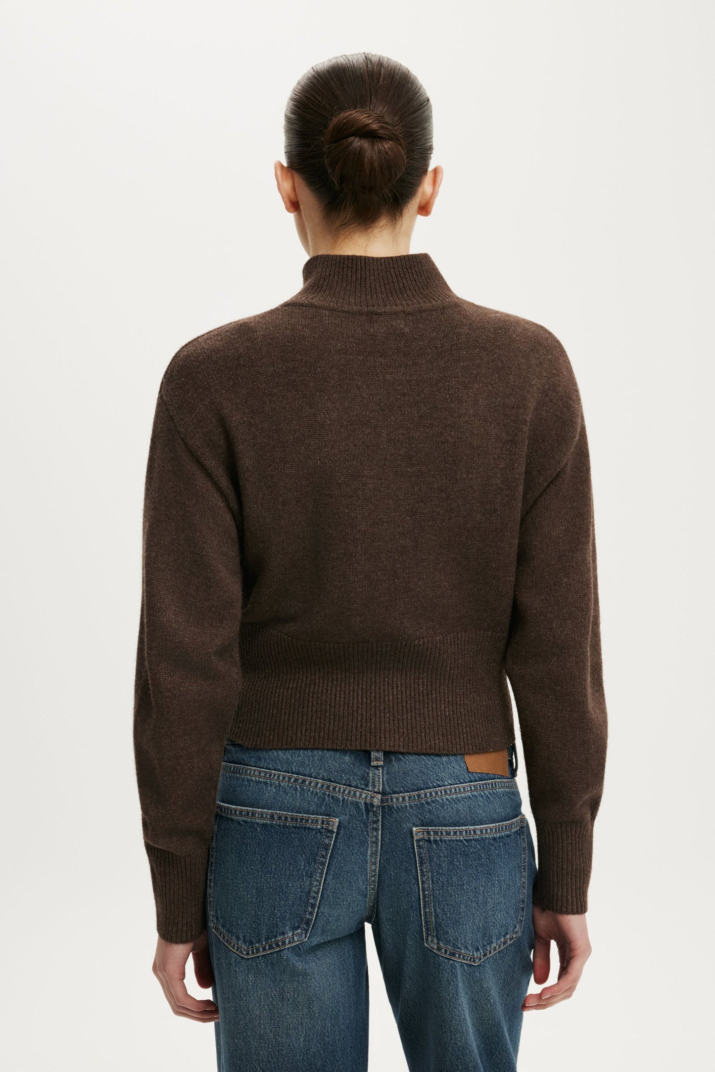 Lotus Cinched Zip Knit