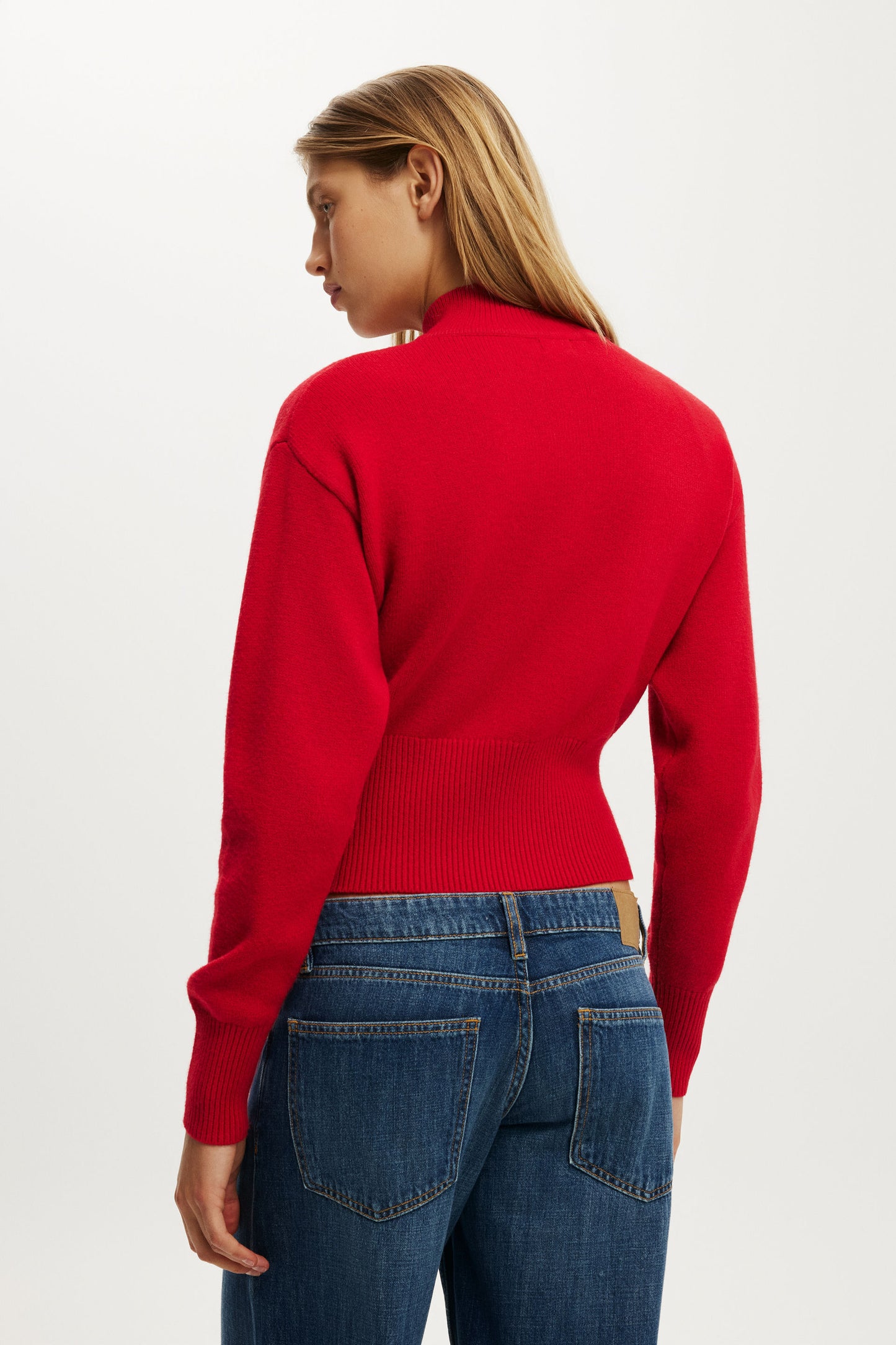 Lotus Cinched Zip Knit