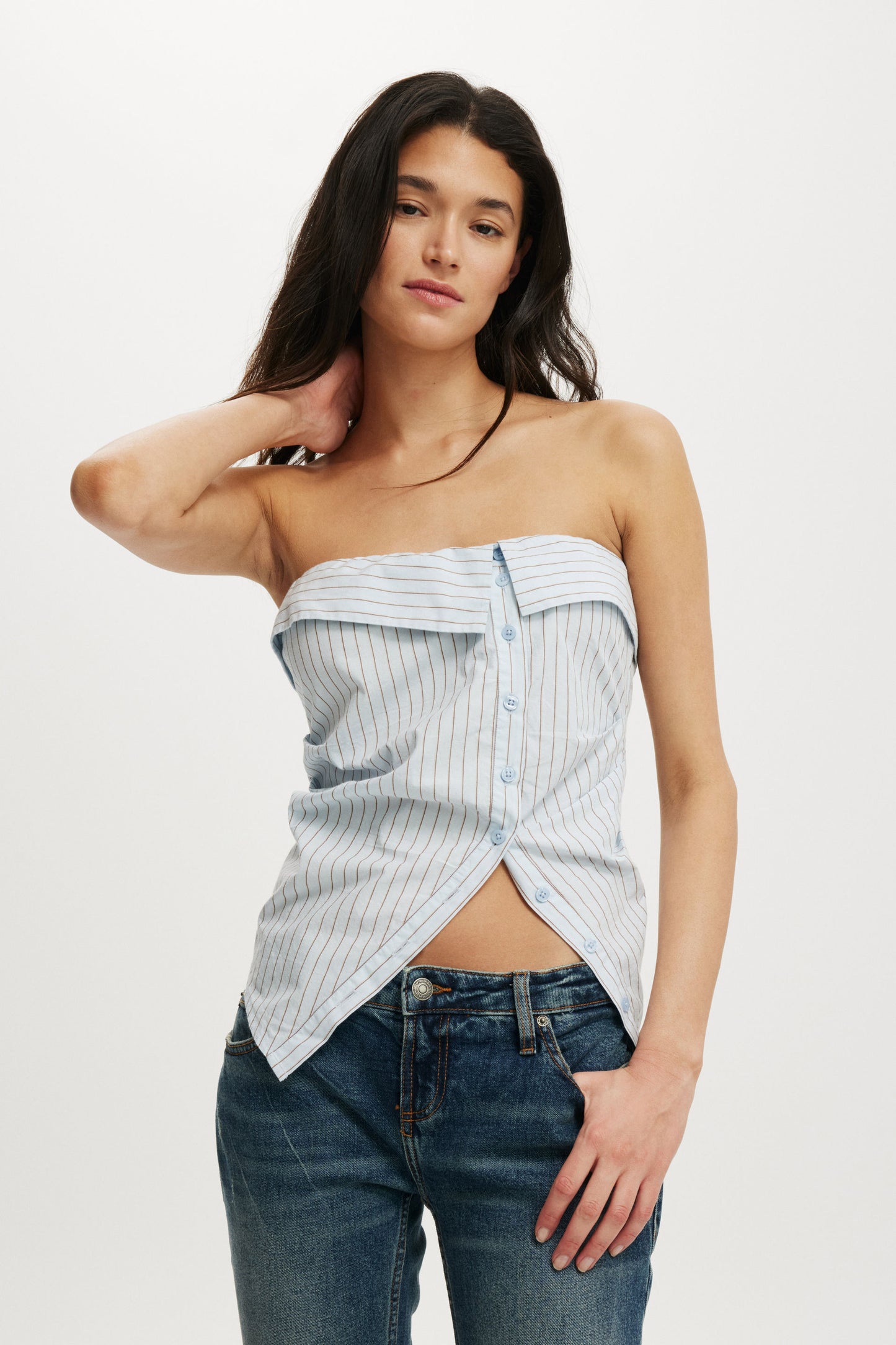 Mia Strapless Shirt
