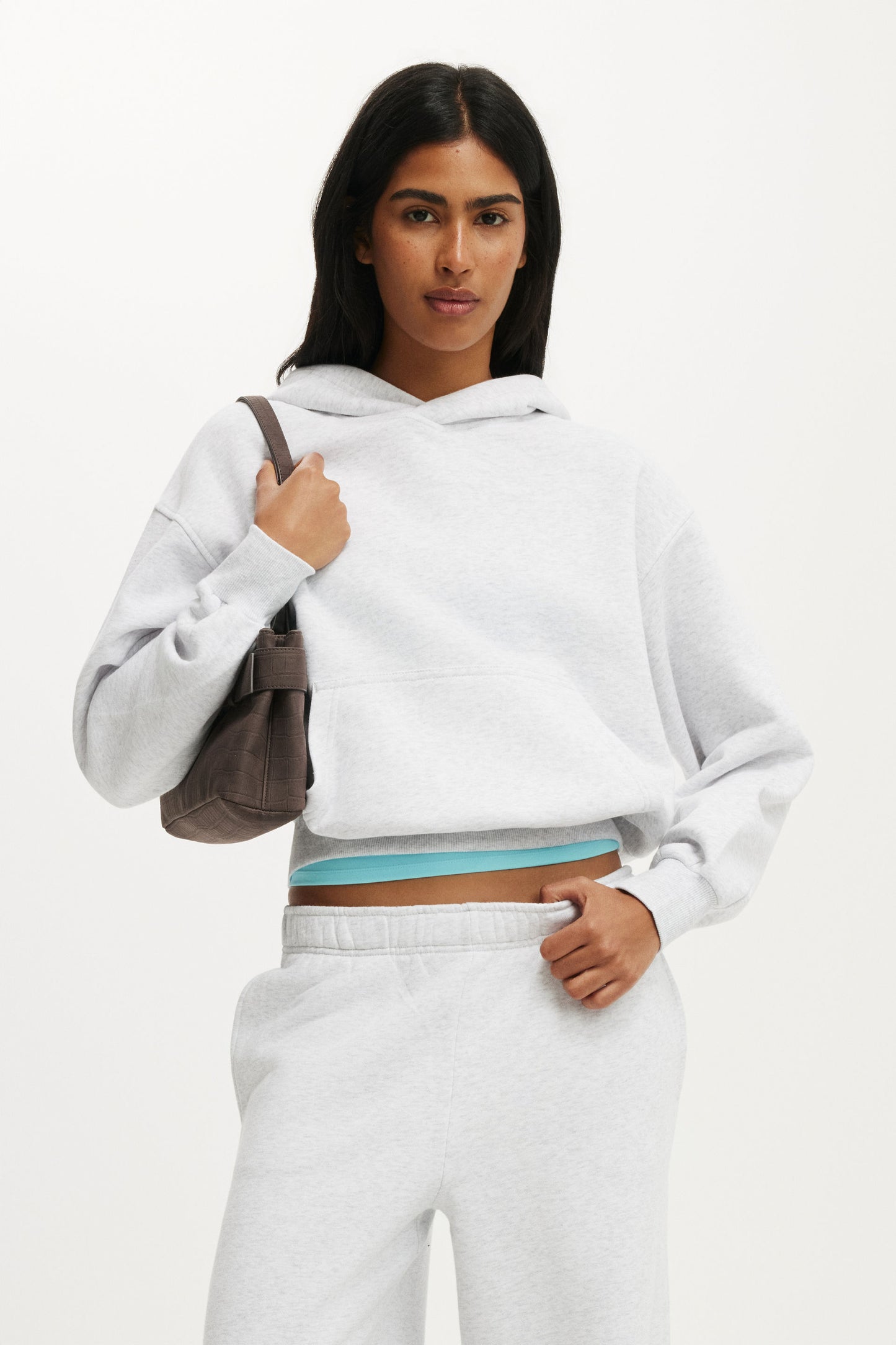 Boxy Fleece Hoodie