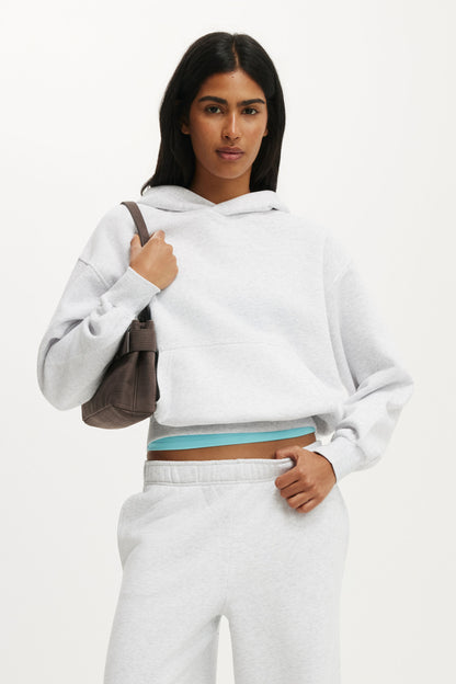Boxy Fleece Hoodie