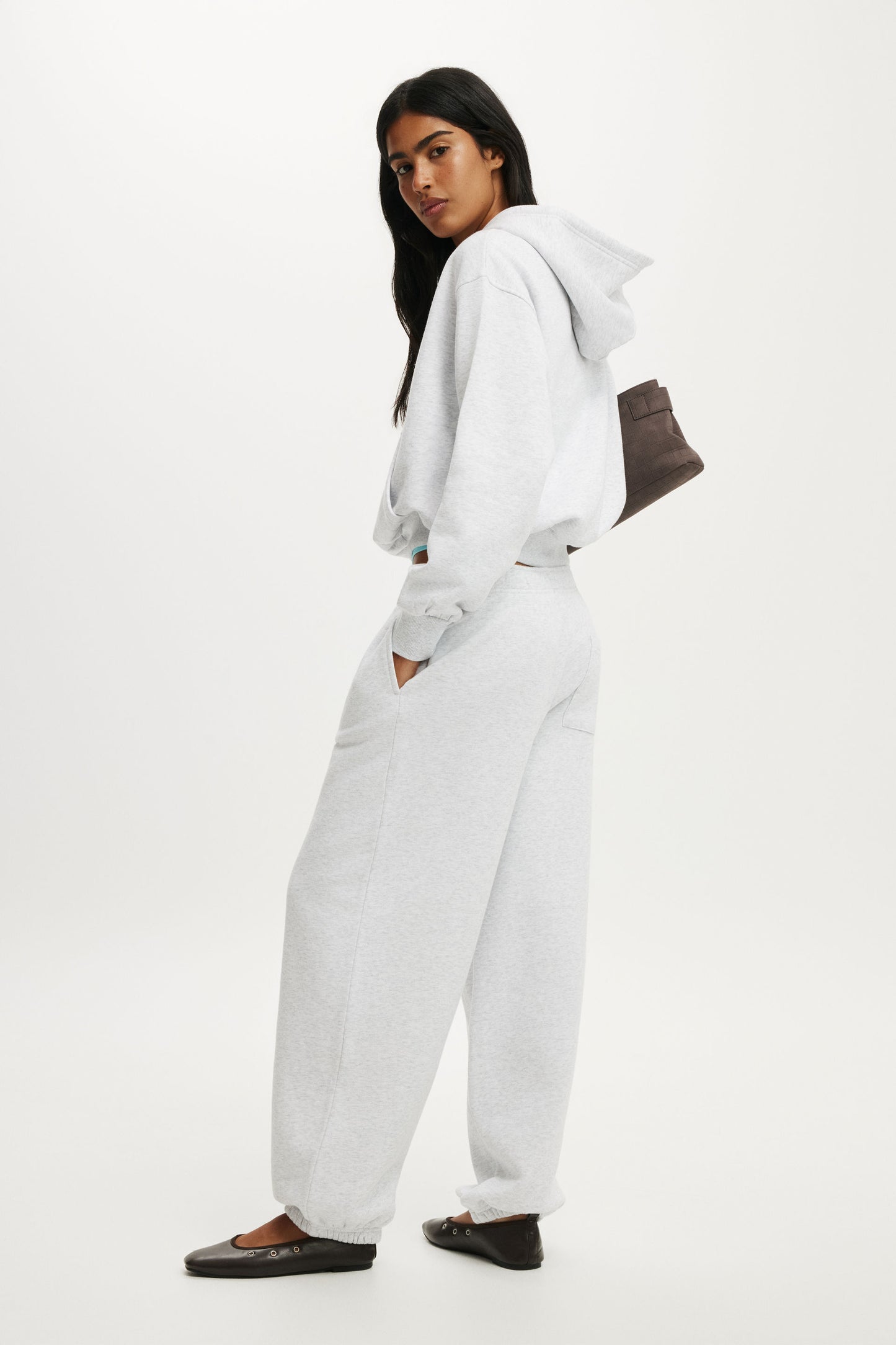 Boxy Fleece Hoodie