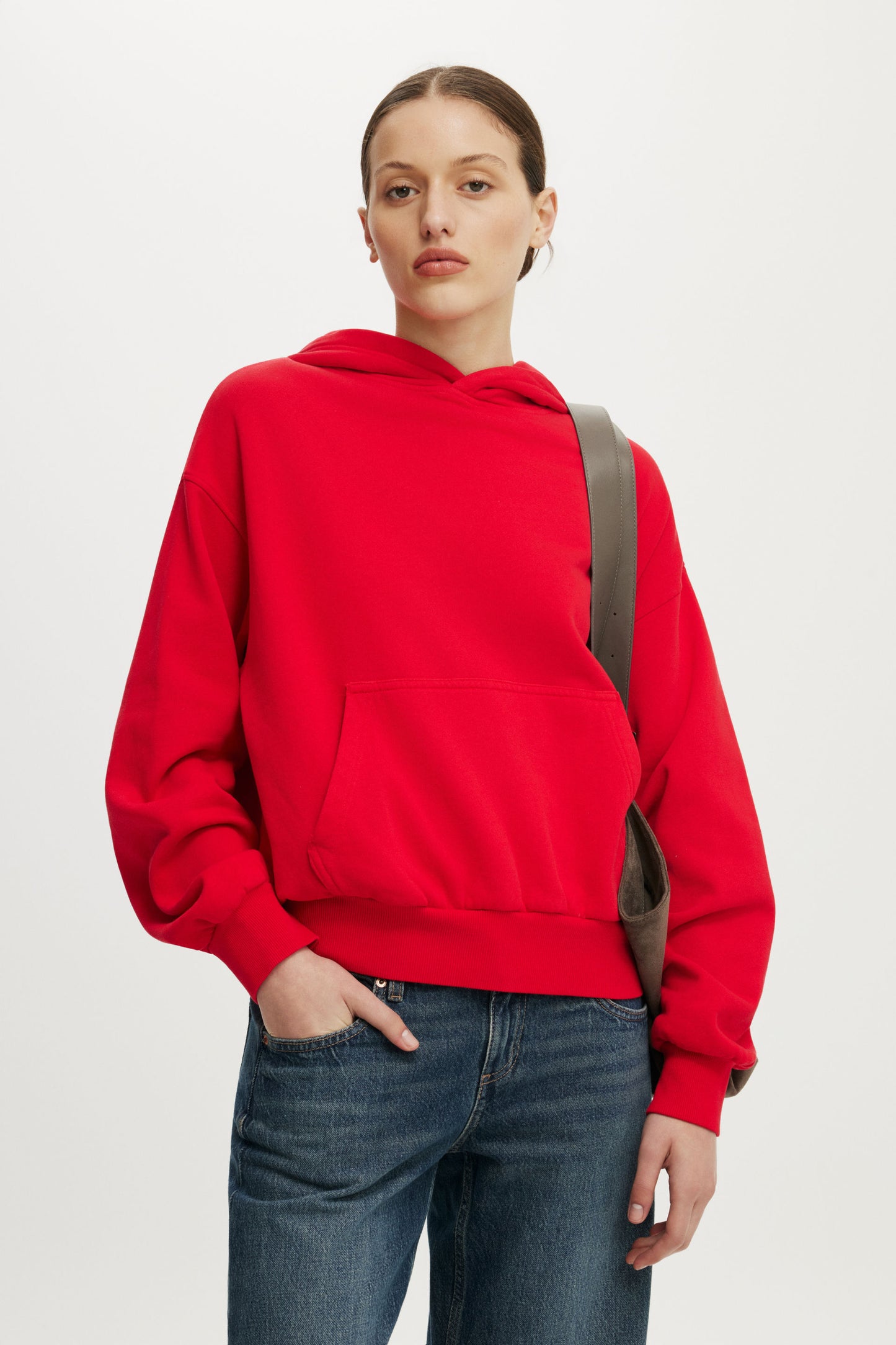 Boxy Fleece Hoodie