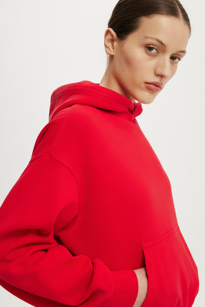 Boxy Fleece Hoodie