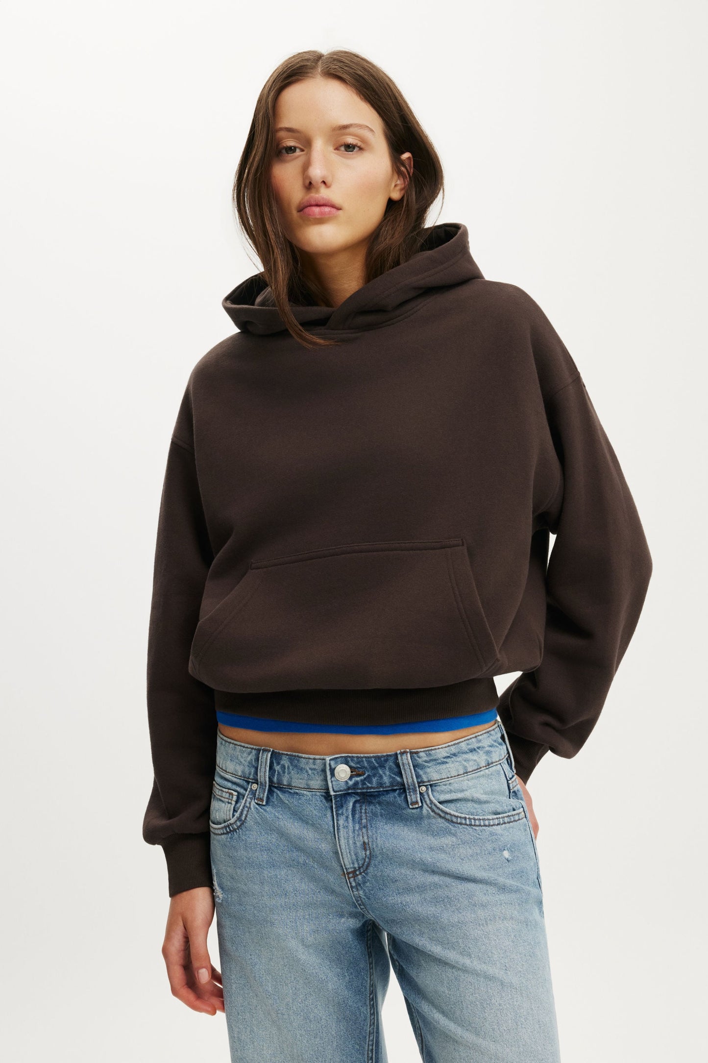 Boxy Fleece Hoodie