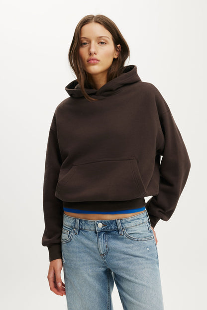 Boxy Fleece Hoodie