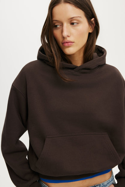 Boxy Fleece Hoodie