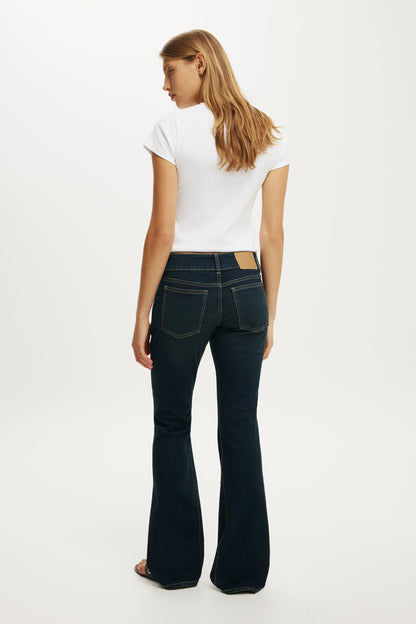 Mid Rise Bootcut Jean