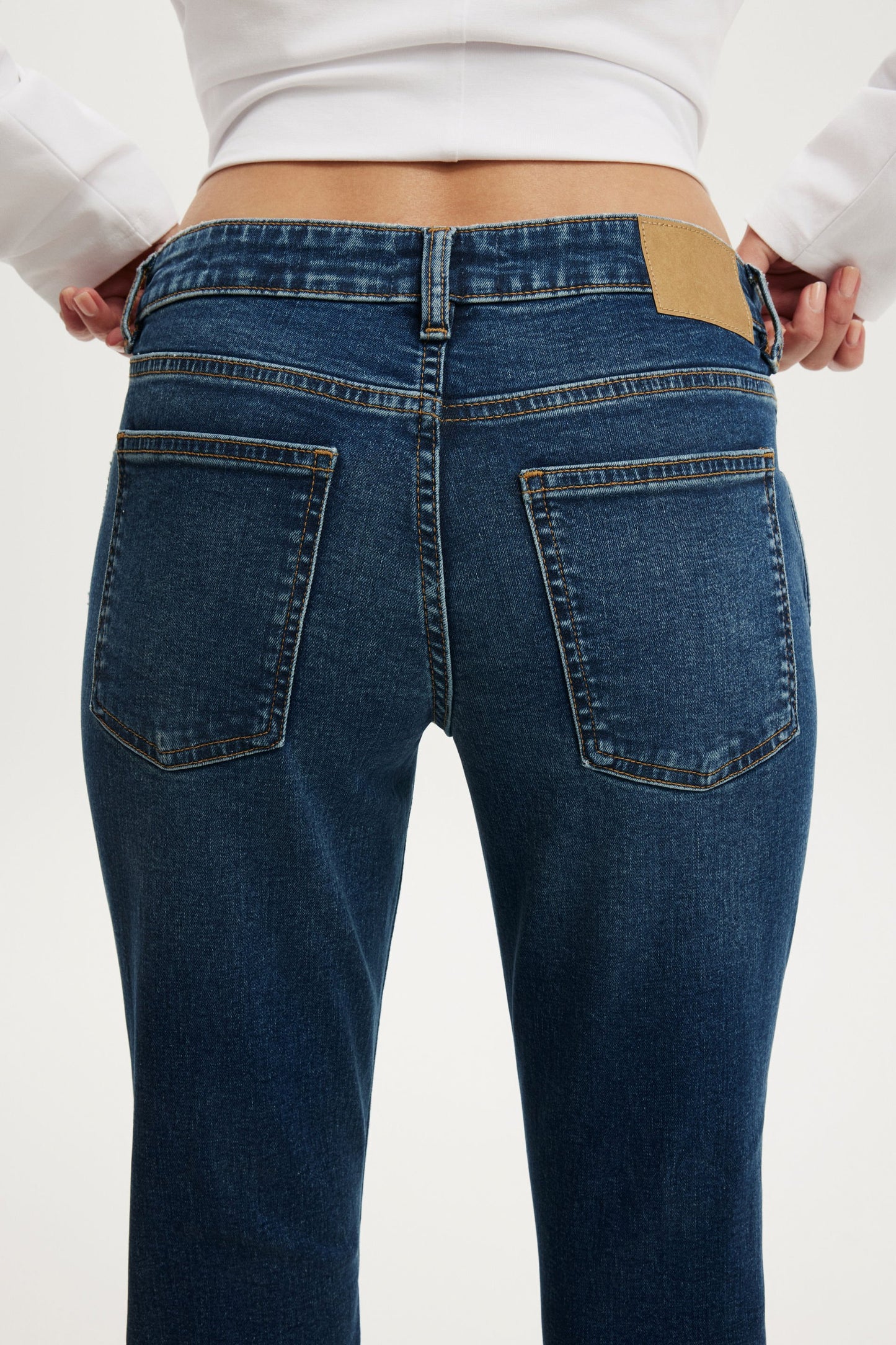 Mid Rise Bootcut Jean