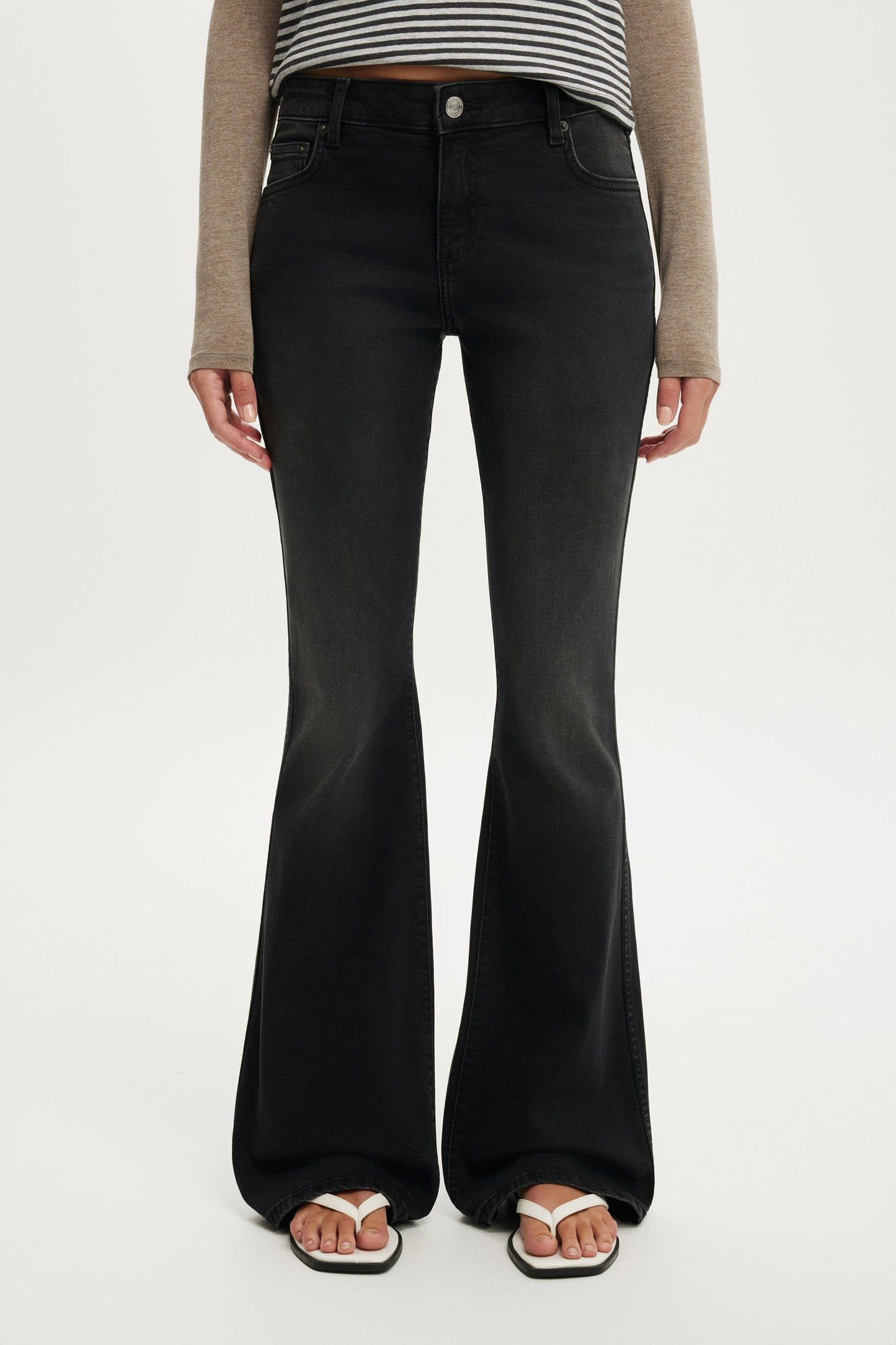Mid Rise Bootcut Jean